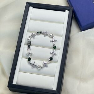 Swarovski Cross Bracelet